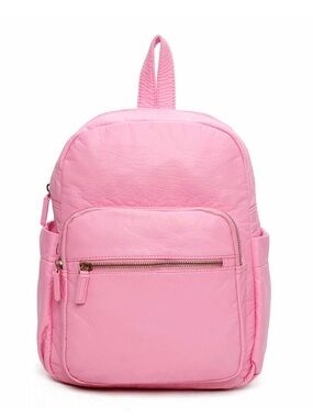 Pink Women's Backpack - Stylish Everyday Bag
